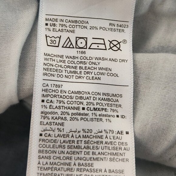 Old Navy Women's Blue Jean Shorts Cuffed Hem  Size 12 - Picture 7 of 7